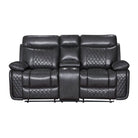 Atlanta 3 & 2 Seater Leather Recliner Sofa, Grey or Brown - Furniture Network