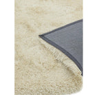 Cascade Plain Shinny Shaggy Rug - Grey, Silver, Cream, Mink, White, Blue - Furniture Network