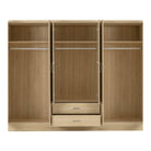 Nevada 6 Door 2 Drawer Mirrored Wardrobe - Furniture Network