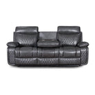 Atlanta 3 & 2 Seater Leather Recliner Sofa, Grey or Brown - Furniture Network