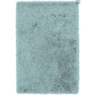 Cascade Plain Shinny Shaggy Rug - Grey, Silver, Cream, Mink, White, Blue - Furniture Network