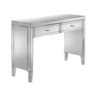 Valencia 2 Drawer Mirrored Glass Dressing Table - Furniture Network