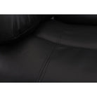 Valencia Recliner Corner Sofa in Black Leather - Furniture Network