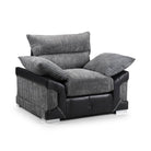 Dino 3+2 Sofa Set, 3 and 2 Seater Sofas in Grey or Brown - Furniture Network