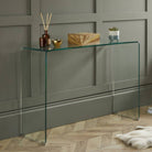 Angola Glass Hallway Console Table - Furniture Network