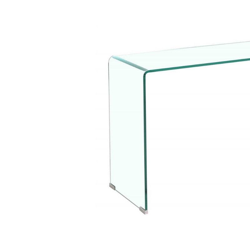 Angola Glass Hallway Console Table - Furniture Network