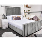 Belgravia Bed - Velvet Fabric Ottoman Bed Frame Queen, Double, King - Furniture Network