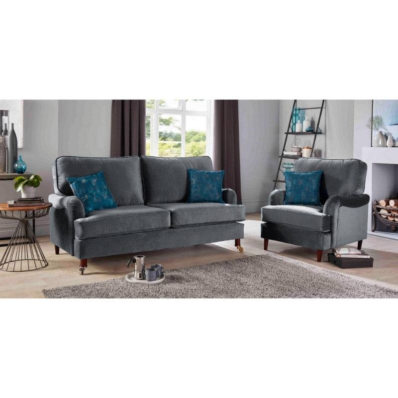 Bespoke Canterbury 3+2 Sofa Set - Teal, Beige, Grey, Green, Black - Furniture Network