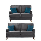 Bespoke Canterbury 3+2 Sofa Set - Teal, Beige, Grey, Green, Black - Furniture Network