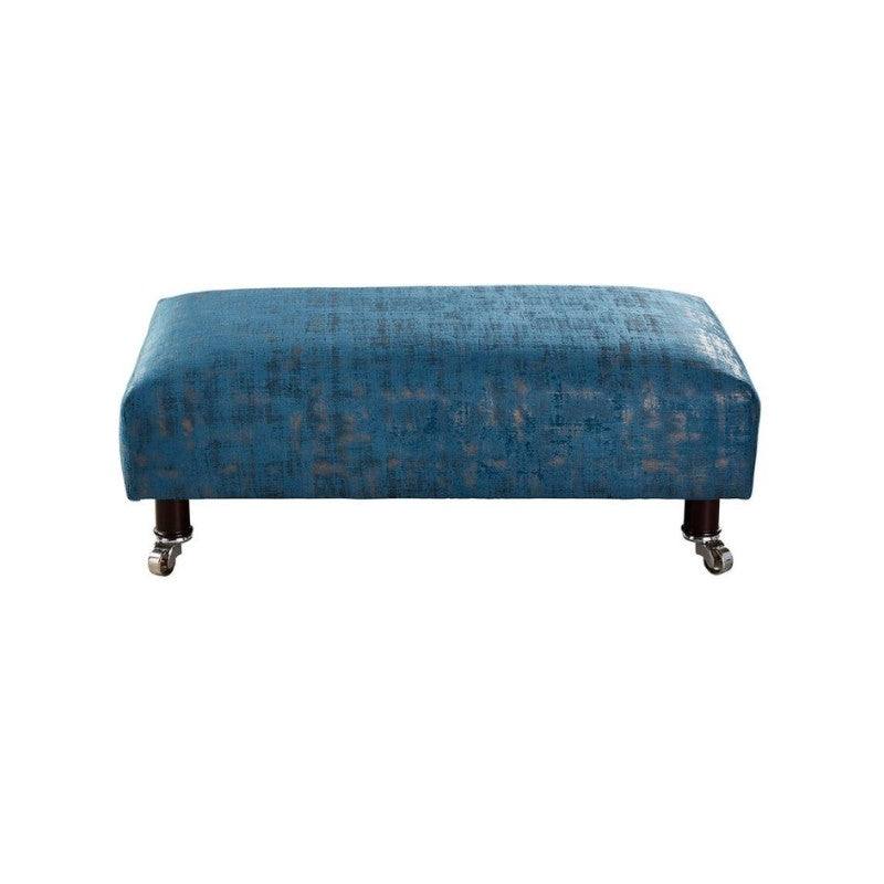 Bespoke Canterbury Sofa Footstool - Teal, Beige, Grey, Green, Black - Furniture Network