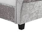 Casablanca Crushed Velvet Bed (Grey, Black, Teal, Blue+) - Furniture Network