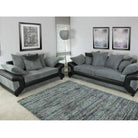 Dino 3+2 Sofa Set, 3 and 2 Seater Sofas in Grey or Brown - Furniture Network