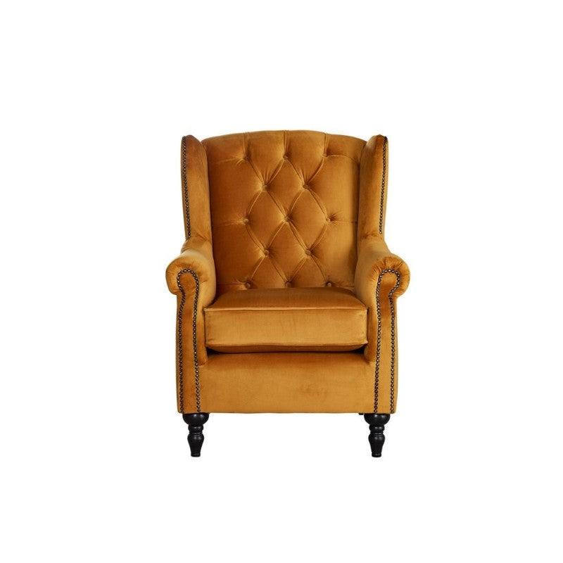 Mustard Chair Chesterfield Winchester