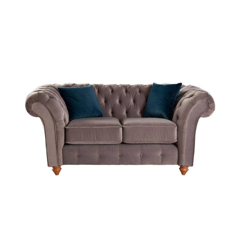 Bespoke Winchester Chesterfield 3+2 Sofa Set - Blue, Grey, Silver, Black, Green, Mustard - Furniture Network