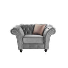 Bespoke Winchester Corner Sofa - Grey, Silver, Blue, Black, Mustard, Green - Furniture Network