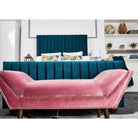 Calypso Bed - Velvet Fabric Ottoman Storage Bed - Furniture Network