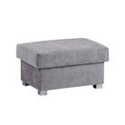 Verona 6 Seater Corner Sofa, Scatter Back in Grey - Furniture Network