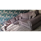 Wilcot Corner Sofa Grey Fabric - Furniture Network