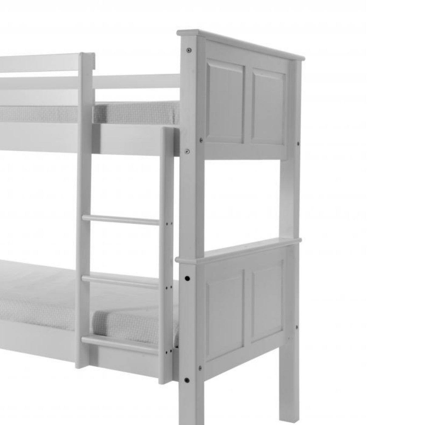 Corona White Bunk Bed for Children - Furniture Network