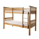 Porto Bunk Bed for Children - Double & Triple Sleeper in White or Pine - Furniture Network