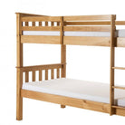 Porto Bunk Bed for Children - Double & Triple Sleeper in White or Pine - Furniture Network