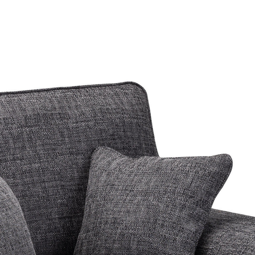 Wilcot 3+2 Sofa Set Grey Fabric - Furniture Network