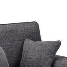 Wilcot Corner Sofa Grey Fabric - Furniture Network