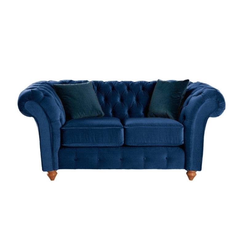 Bespoke Winchester Chesterfield 3+2 Sofa Set - Blue, Grey, Silver, Black, Green, Mustard - Furniture Network