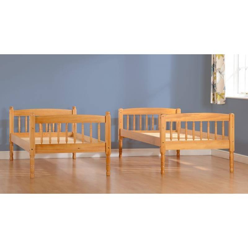 Albany 3' Children's Bunk Bed in Pine Wood - Furniture Network