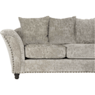 Sky Scatter Back Corner Sofa in Grey or Beige - Furniture Network