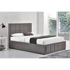 Hannover Crushed Velvet Ottoman Storage Bed Frame - Queen, Double, King - Furniture Network