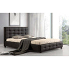 Lattice PU Bed - Furniture Network