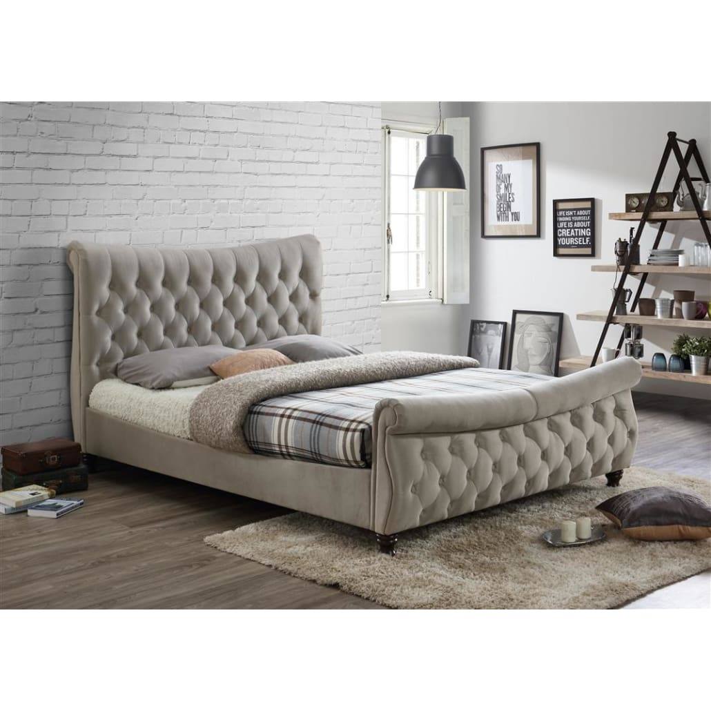 Luxury Fabric Copenhagen Bed - Furniture Network