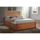 Phoenix Wooden Ottoman Bed - Grey, White, Oak, Pearl Grey - Furniture Network