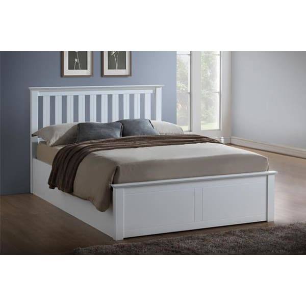 Phoenix Wooden Ottoman Bed - Grey, White, Oak, Pearl Grey - Furniture Network